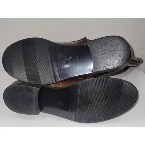 Lumiani Specoale Italy Womens Polished Leather Boots Brown Sz.EU-38 US-7 - Picture 9 of 11